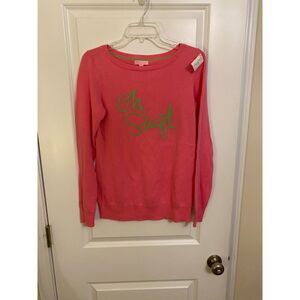 Lilly Pulitzer Pink Sweater Size Med.